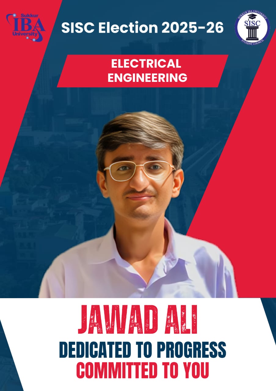 Jawad Ali Election Poster