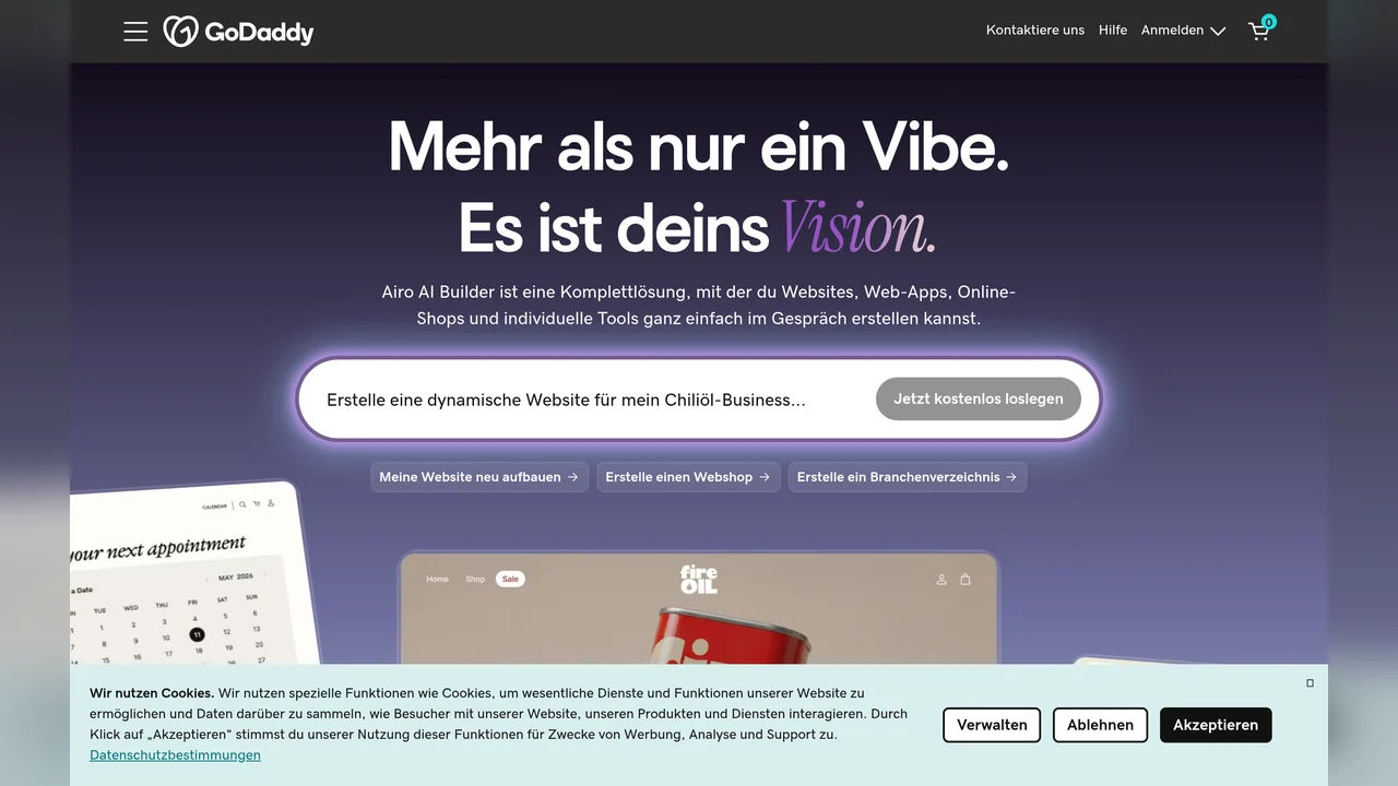GoDaddy Airo