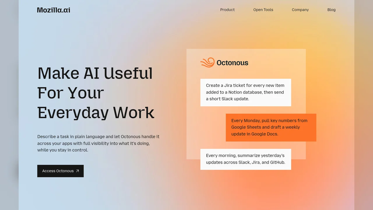 Mozilla Octonous