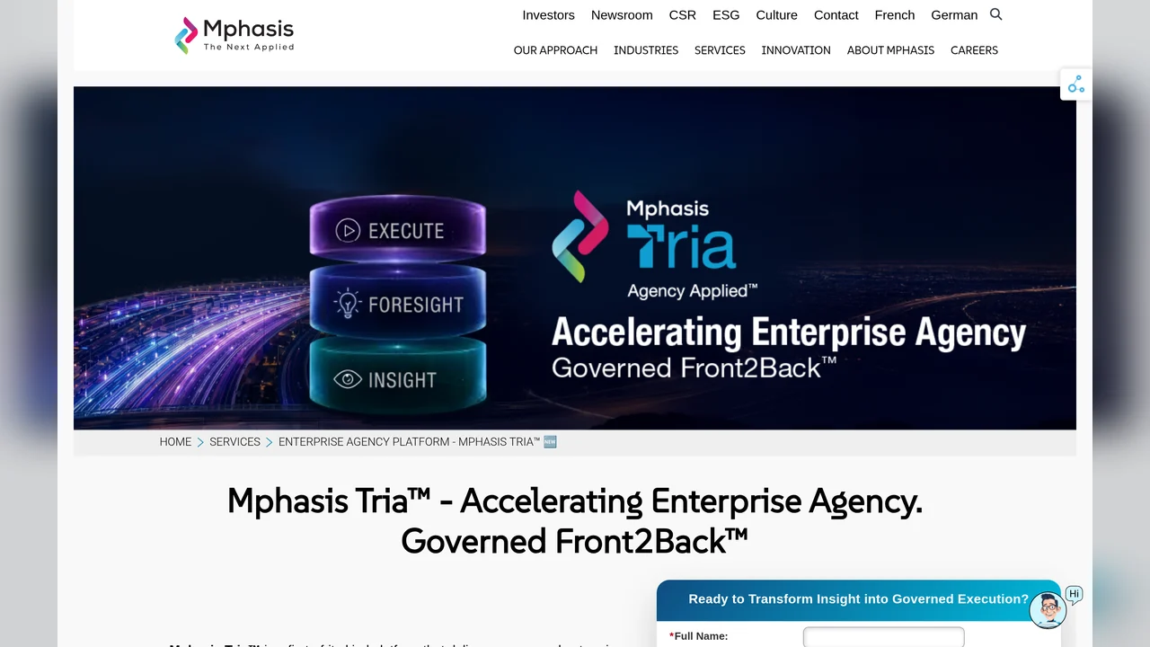 Mphasis Tria