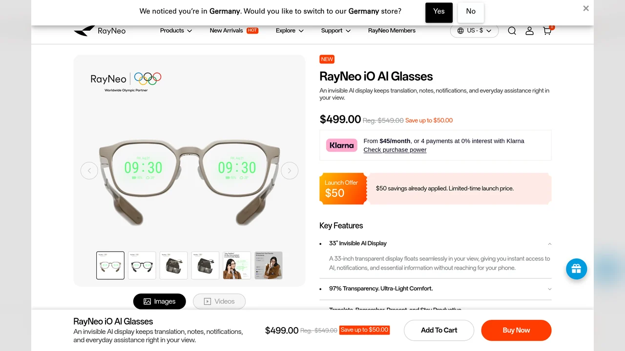 RayNeo iO