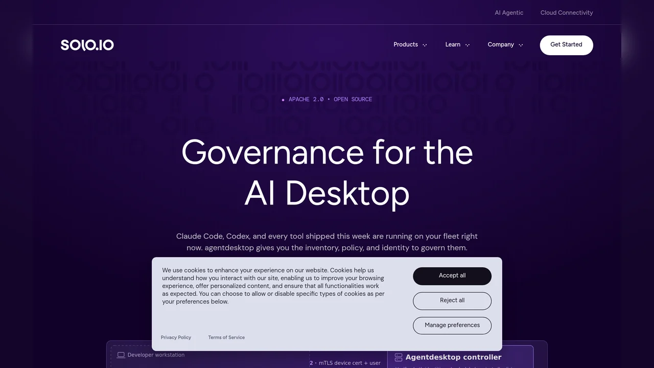 Solo.io Agentdesktop