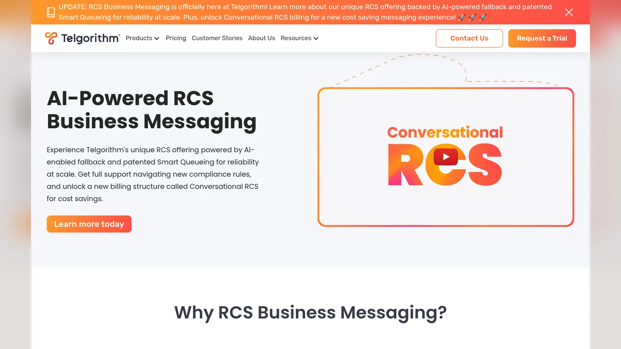 Telgorithm RCS