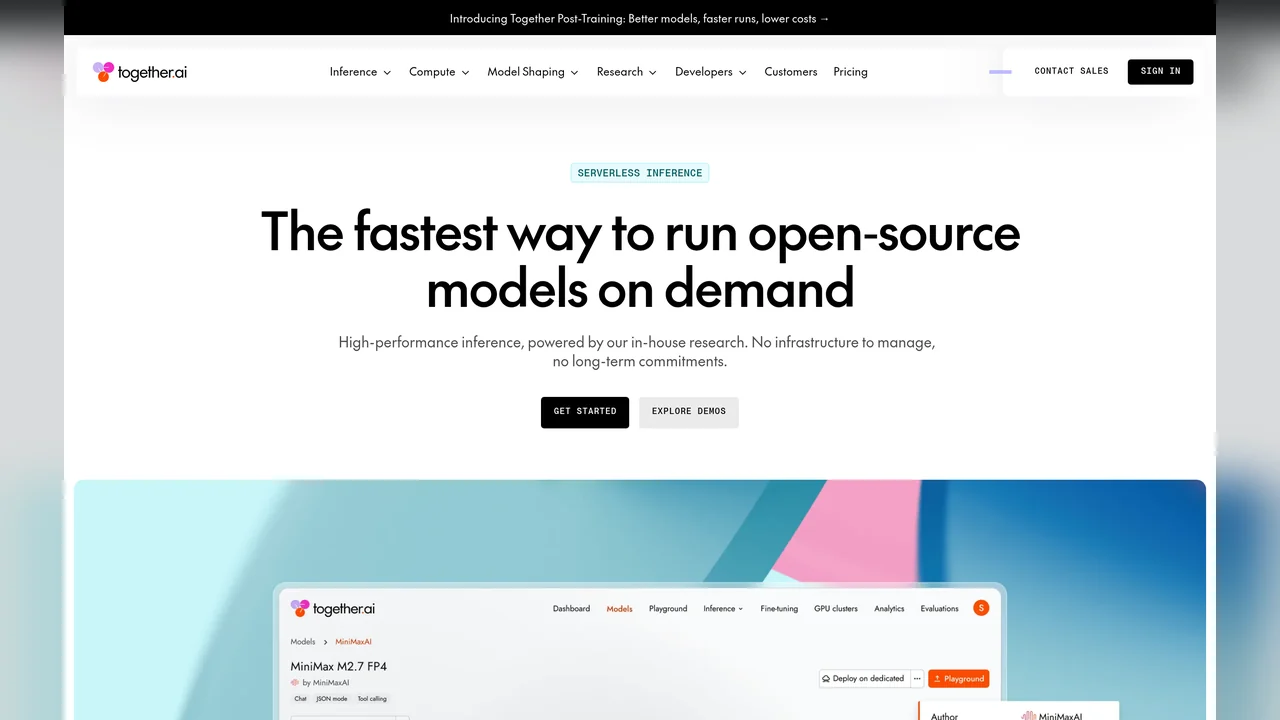 Together Serverless